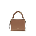 2026 New Arrival Coccinelle Beige Calf Leather Bos Taurus Handbag