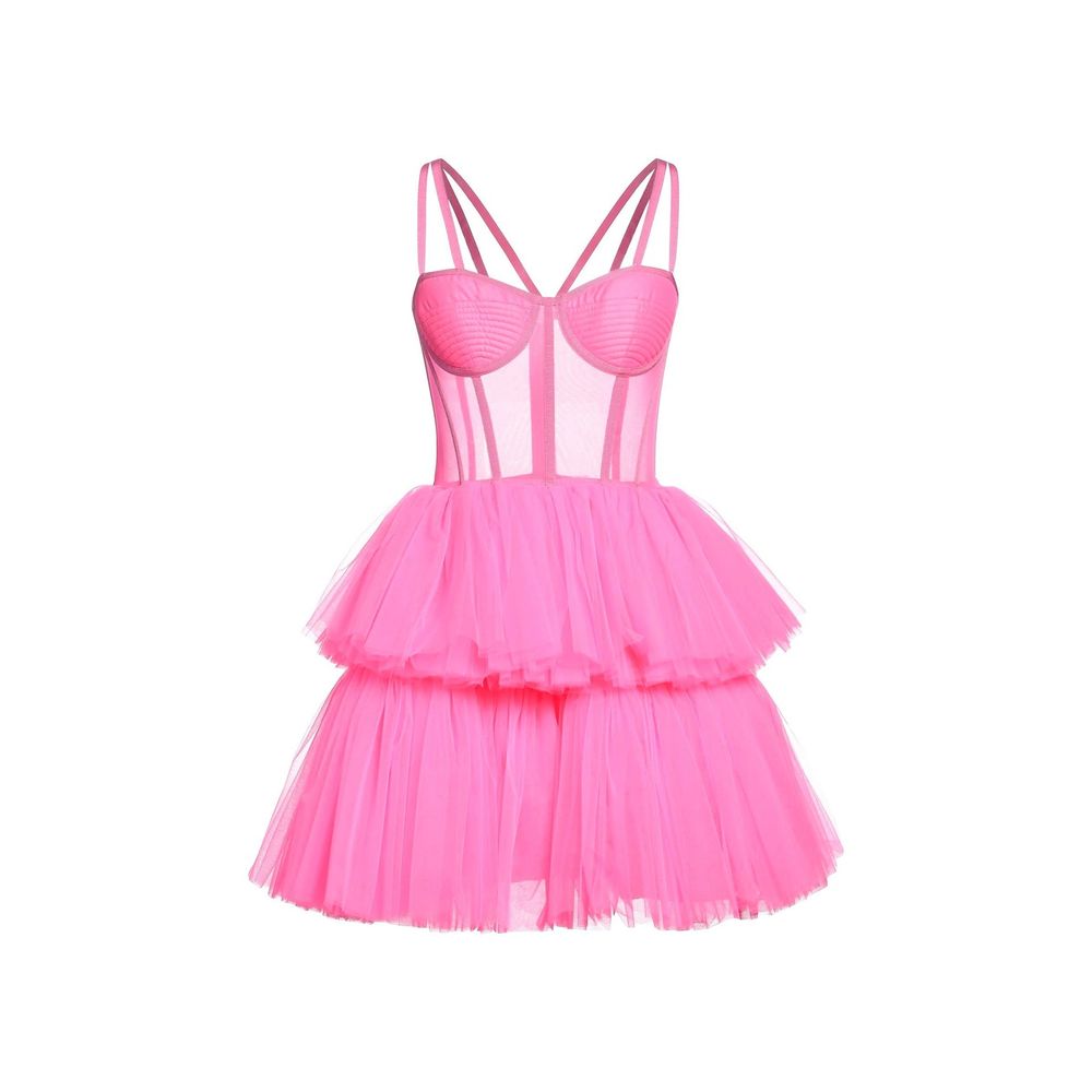 2026 New Arrival 19:13 DRESSCODE Multicolor Cotton Cocktail Dress