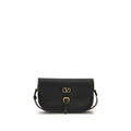 2026 New Arrival Valentino Garavani Black Calf Leather Bos Taurus Shoulder Bag