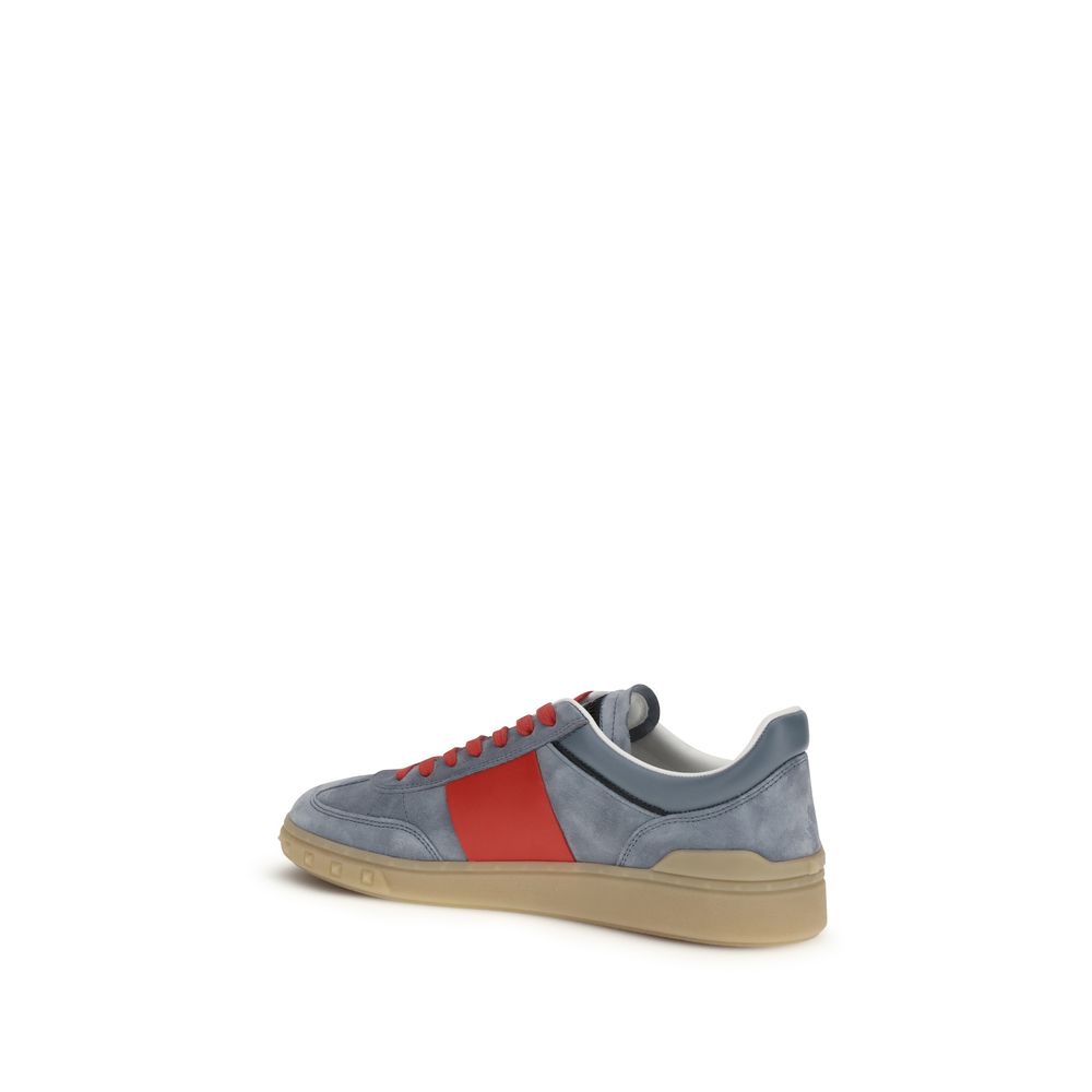 2026 New Arrival Valentino Garavani Multicolor Calf Leather Bos Taurus Low Top Sneakers
