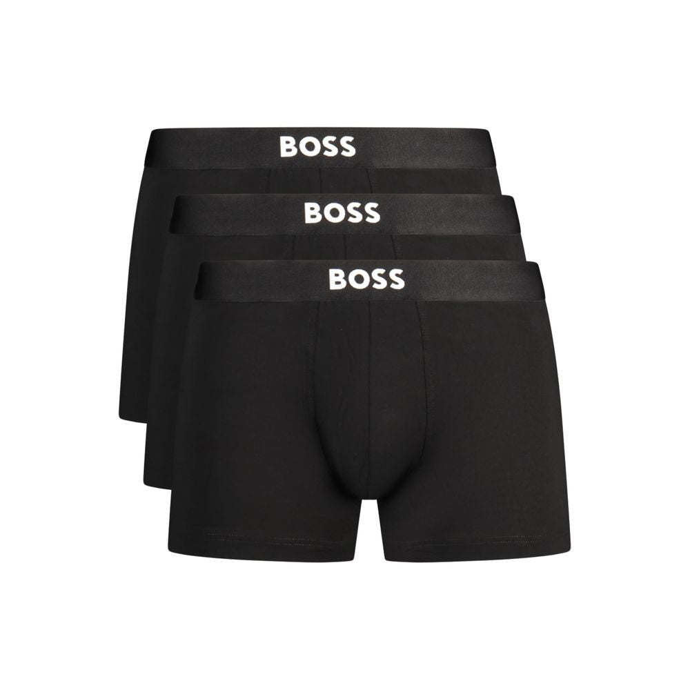 2026 New Arrival Hugo Boss Black Cotton Men's Boxer Shorts