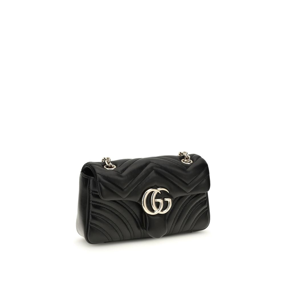 2026 New Arrival Gucci Black Calf Leather Bos Taurus Shoulder Bag