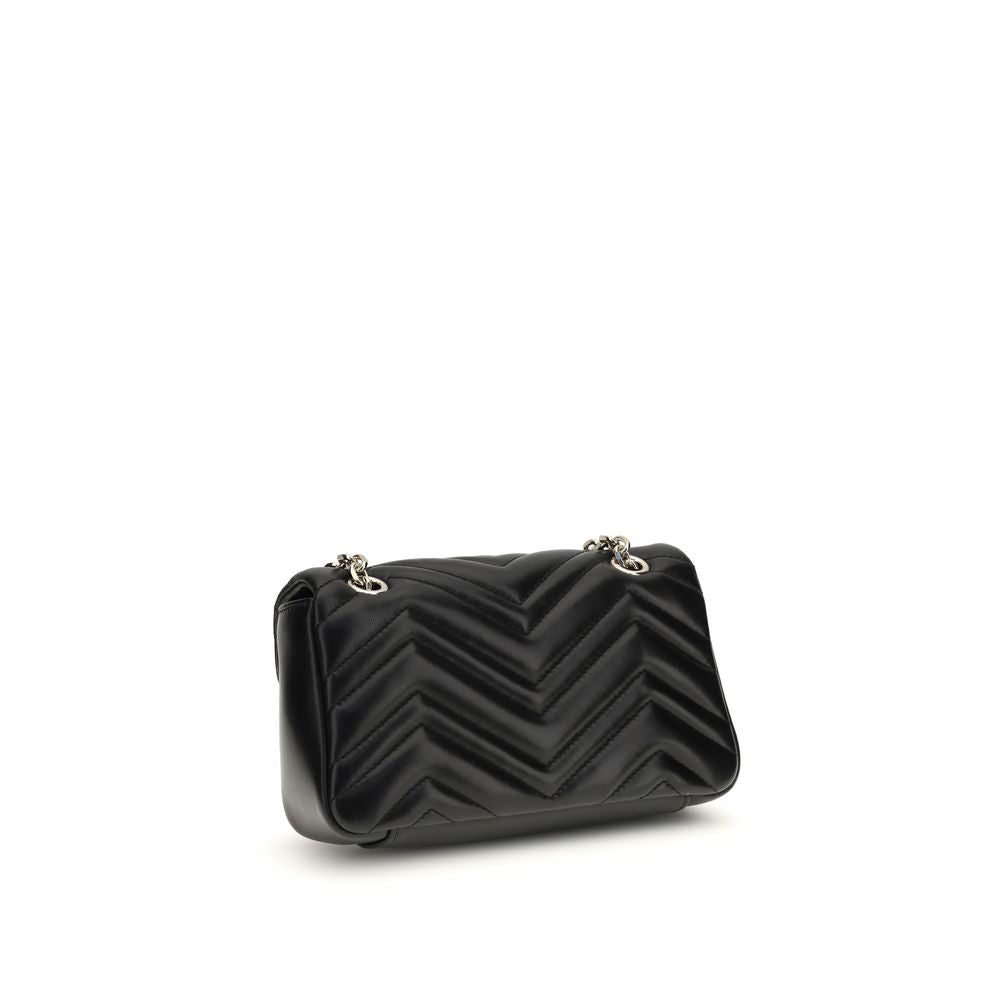 2026 New Arrival Gucci Black Calf Leather Bos Taurus Shoulder Bag