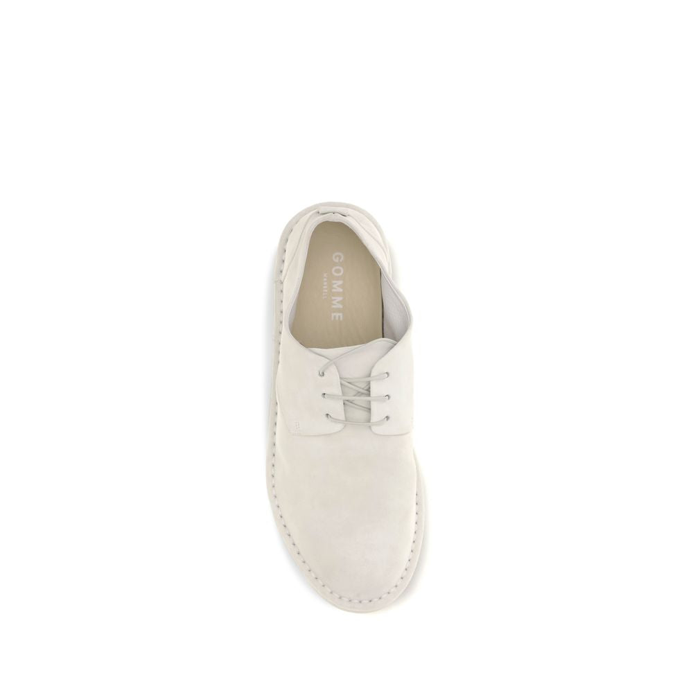 2026 New Arrival Marsell Beige Calf Leather Bos Taurus Oxfords And Derbies