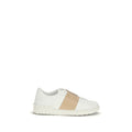 2026 New Arrival Valentino Garavani White Calf Leather Bos Taurus Low Top Sneakers