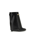 2026 New Arrival Givenchy Black Calf Leather Bos Taurus Ankle Boots