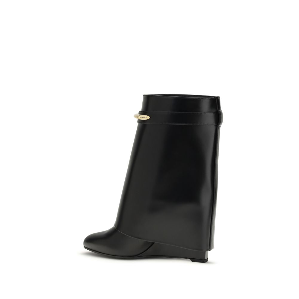2026 New Arrival Givenchy Black Calf Leather Bos Taurus Ankle Boots