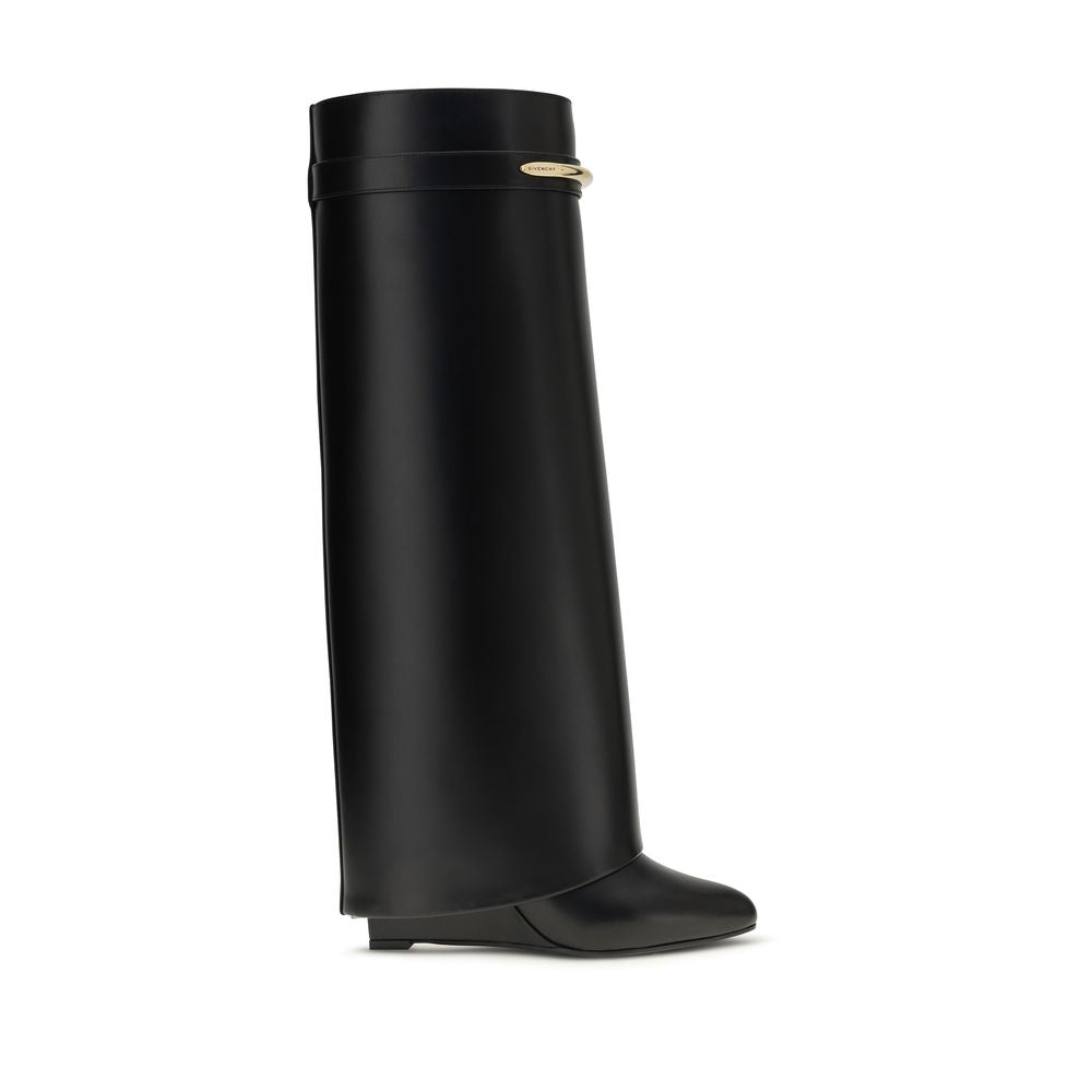 2026 New Arrival Givenchy Black Calf Leather Bos Taurus Boots