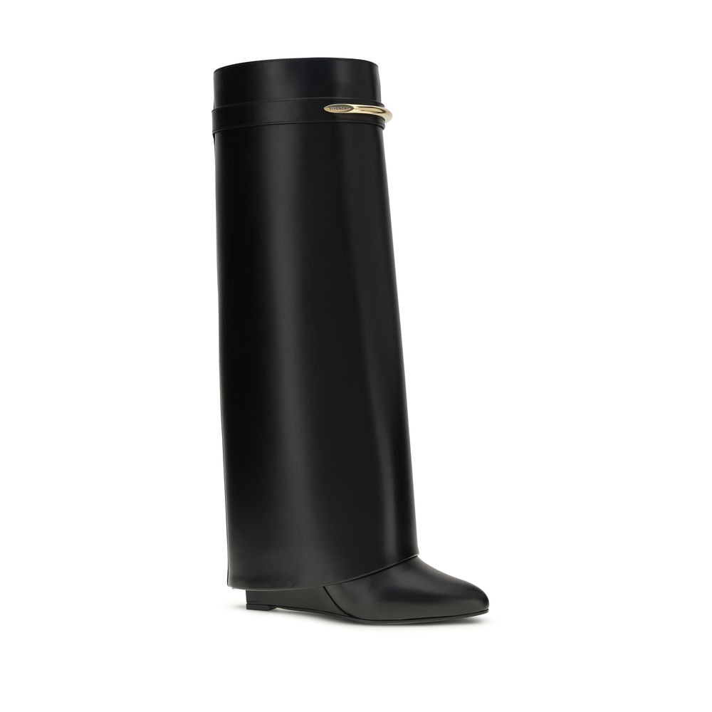2026 New Arrival Givenchy Black Calf Leather Bos Taurus Boots