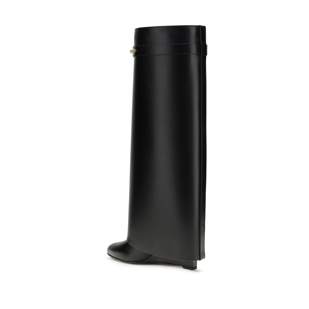 2026 New Arrival Givenchy Black Calf Leather Bos Taurus Boots