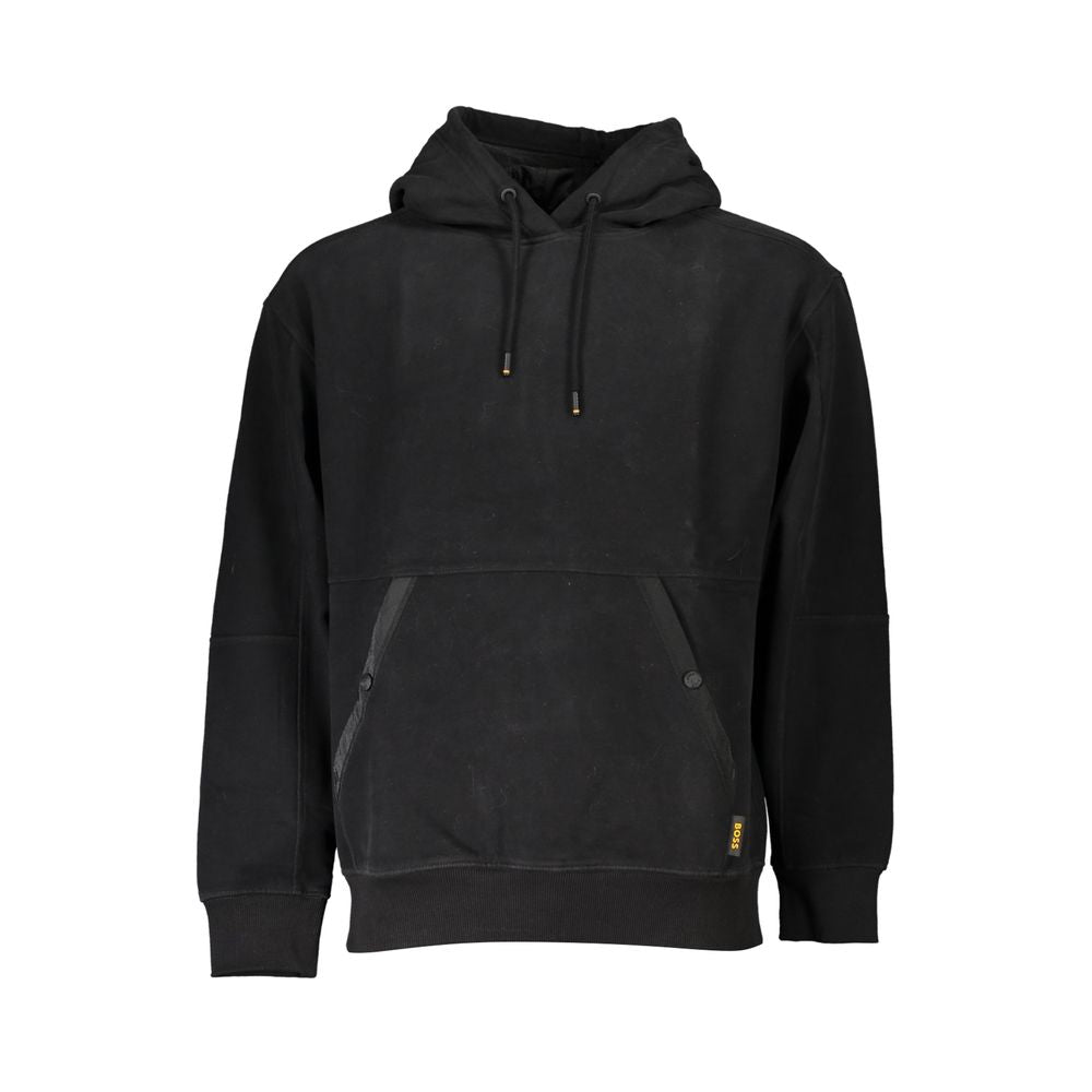 2026 New Arrival Hugo Boss Black Cotton Mens Sweatshirt