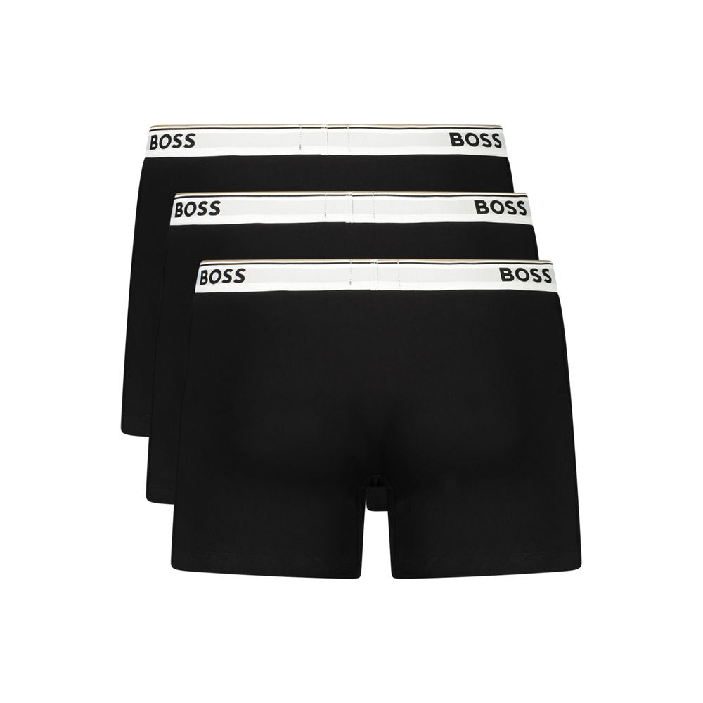 2026 New Arrival Hugo Boss Black Cotton Men Boxer