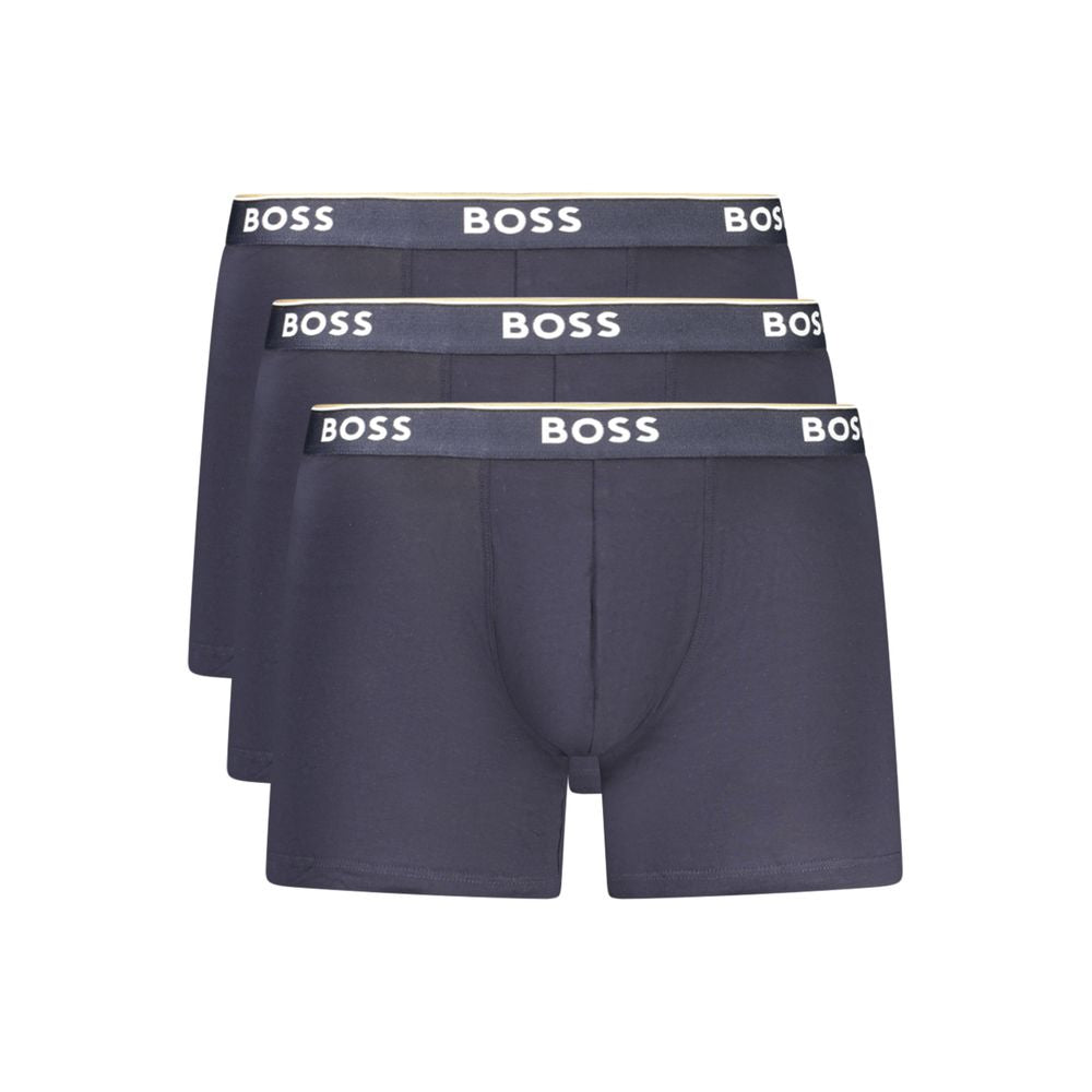 2026 New Arrival Hugo Boss Blue Cotton Men Boxer Short