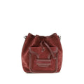 2026 New Arrival Pierre Hardy Bordeaux Calf Leather Bos Taurus Backet Bag