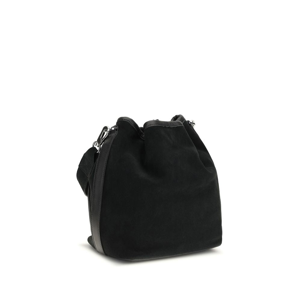 2026 New Arrival Pierre Hardy Black Calf Leather Bos Taurus Backet Bag