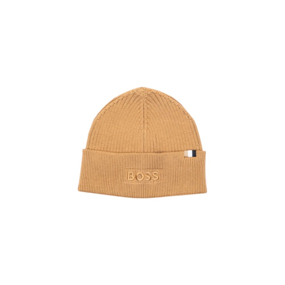 2026 New Arrival Hugo Boss Beige Cotton Cap (Baseball Hat)