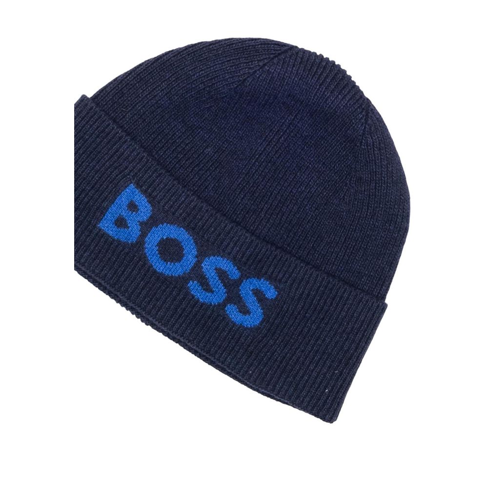 2026 New Arrival Hugo Boss Blue Recycled Polyamide Cap (Baseball Hat)