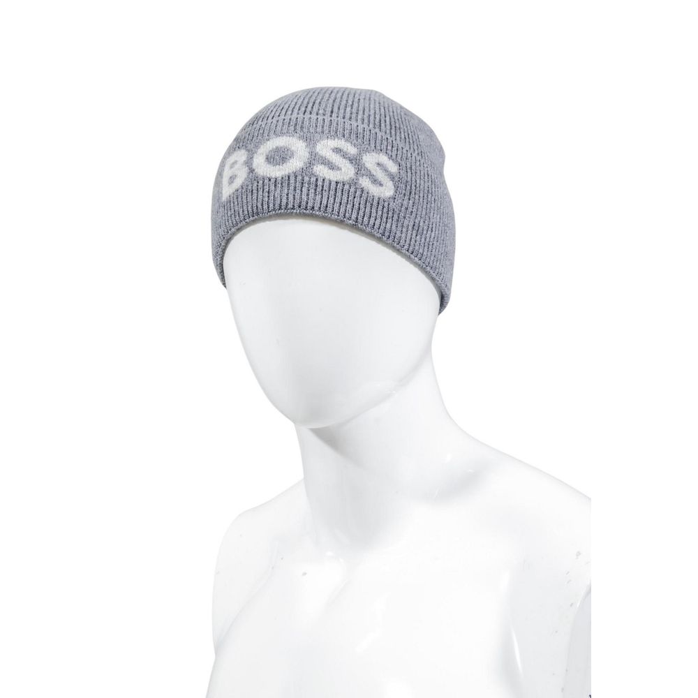 2026 New Arrival Hugo Boss Gray Recycled Polyamide Cap (Baseball Hat)