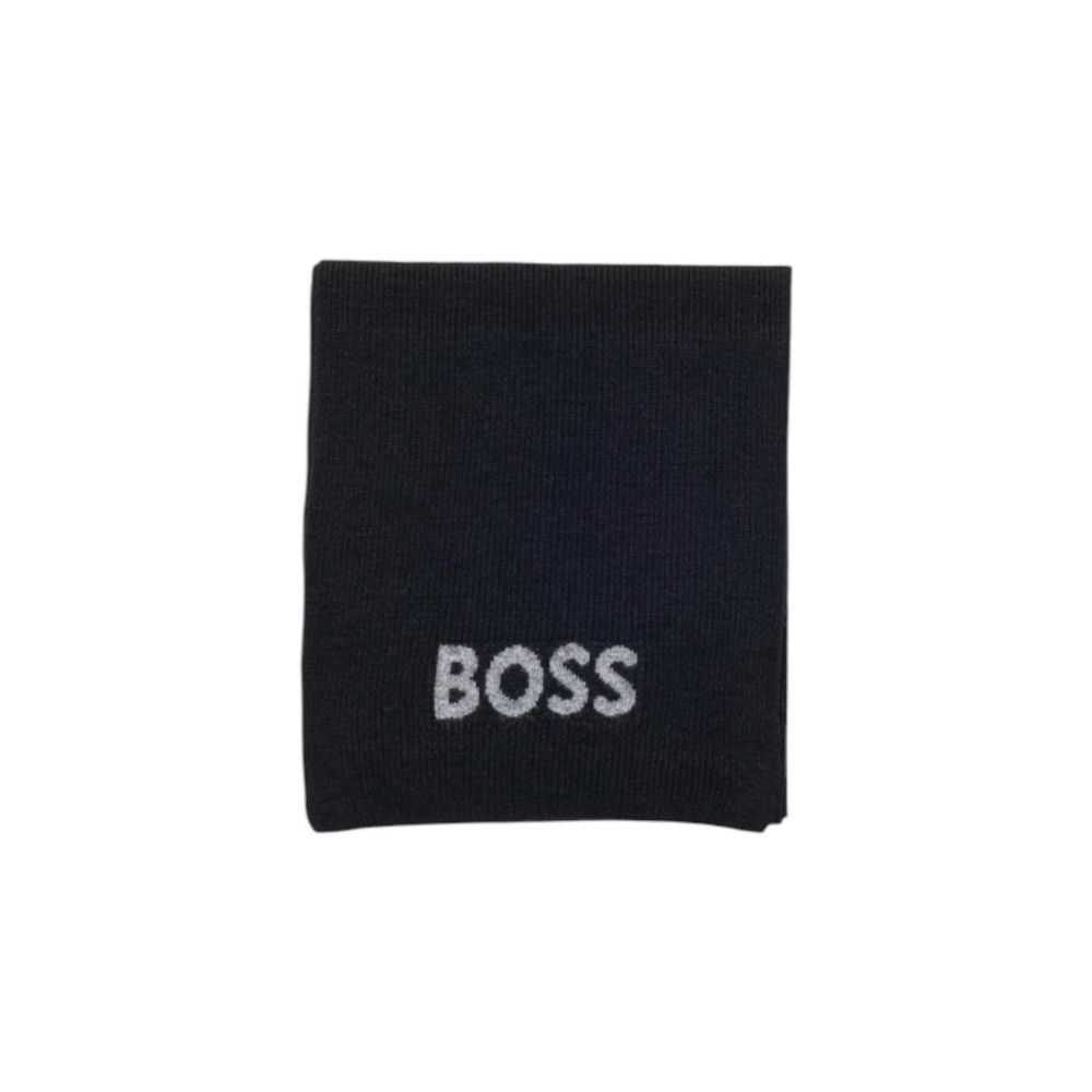 2026 New Arrival Hugo Boss Black Polyacrylic Scarf