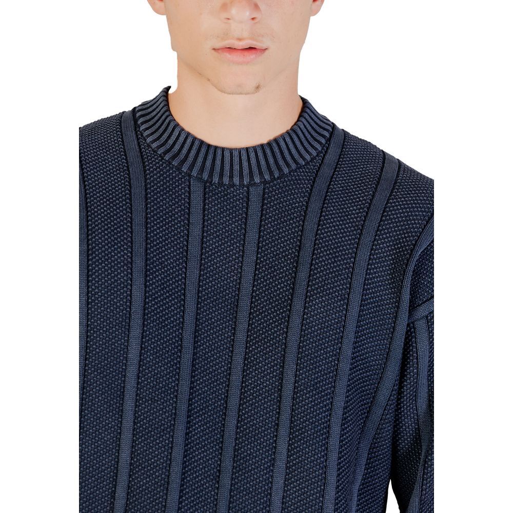 2026 New Arrival Hugo Boss Blue Cotton Sweatshirt