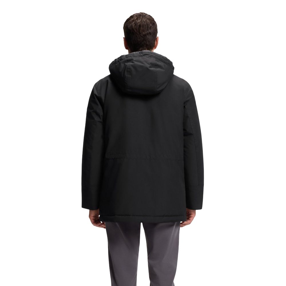2026 New Arrival Hugo Boss Black Polyester Full-Length Jacket