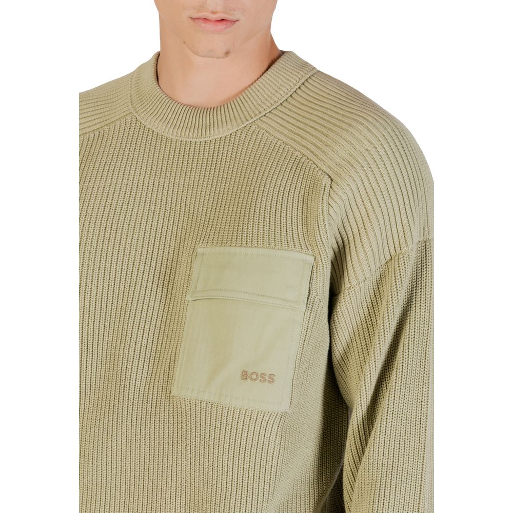 2026 New Arrival Hugo Boss Green Cotton Sweatshirt