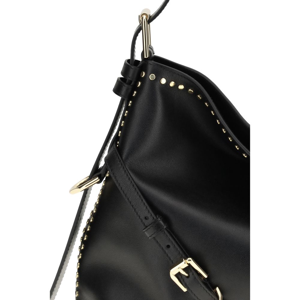 2026 New Arrival Givenchy Black Calf Leather Bos Taurus Shoulder Bag