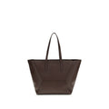 2026 New Arrival Brunello Cucinelli Brown Calf Leather Bos Taurus Shoulder Bag