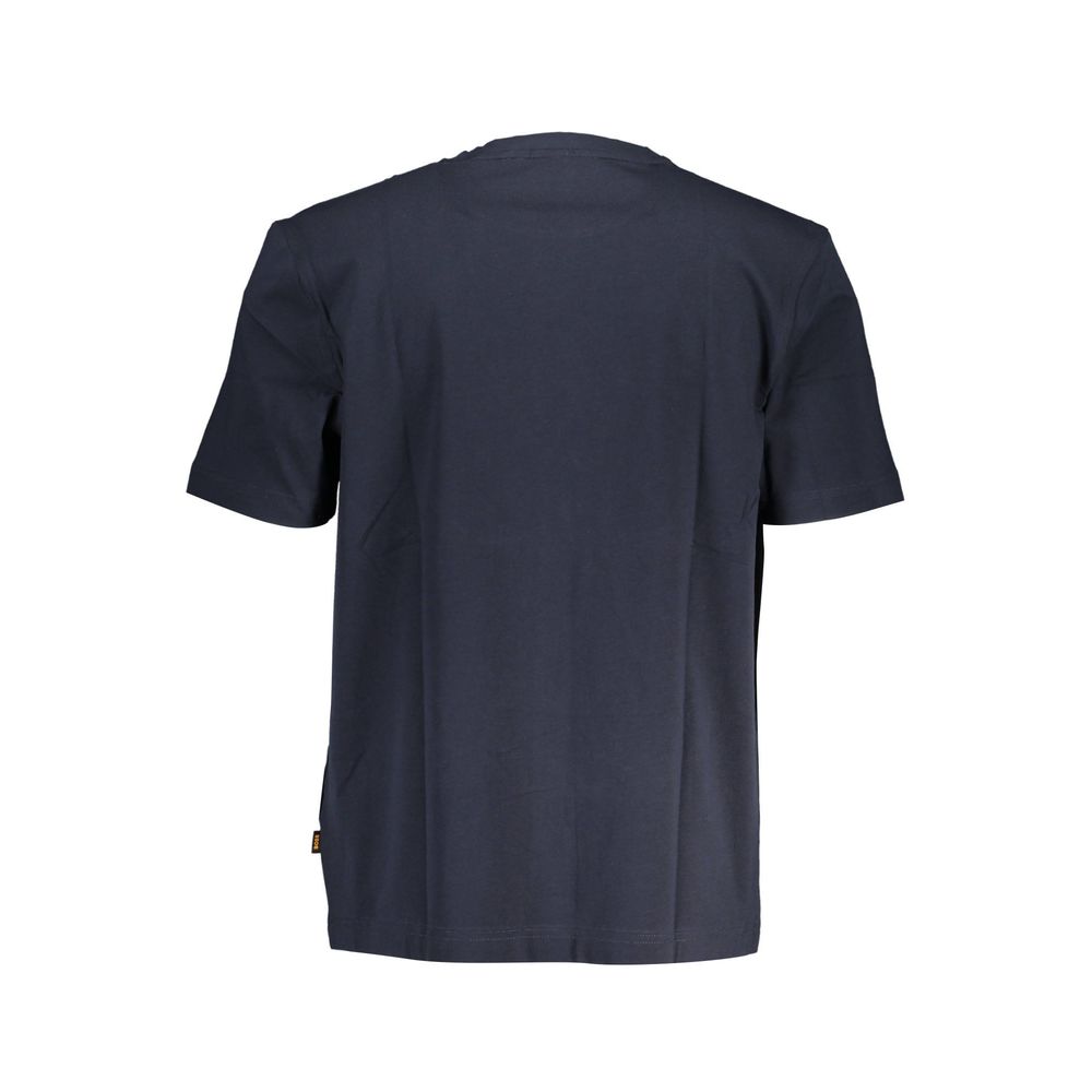 2026 New Arrival Hugo Boss Blue Organic Cotton Men's T-Shirt