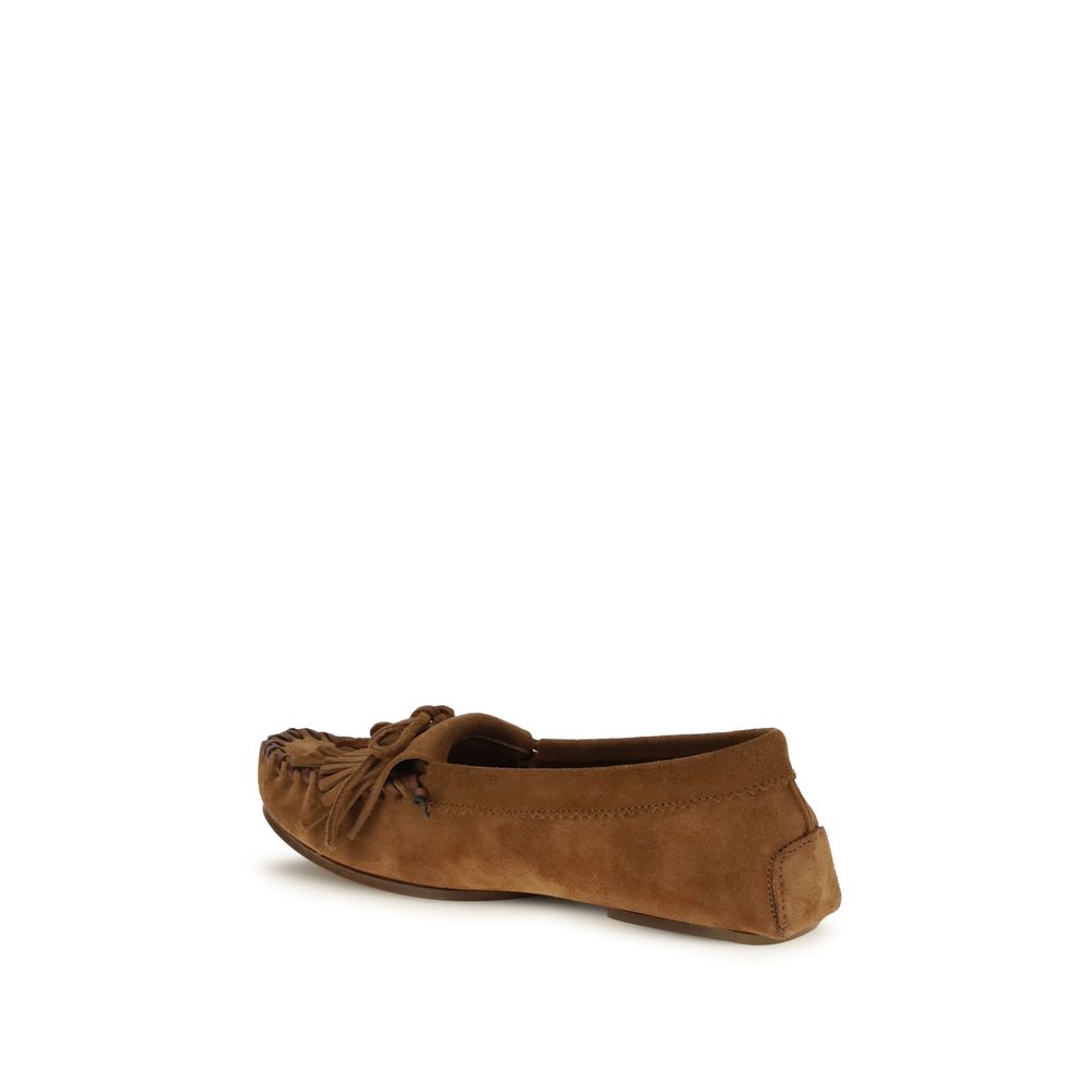 2026 New Arrival Paris Texas Brown Calf Leather Bos Taurus Slip-On Loafers