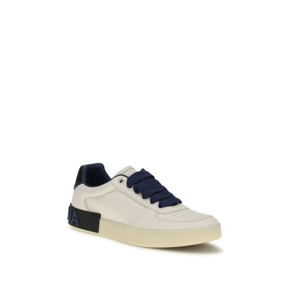 2026 New Arrival Dolce & Gabbana Multicolor Calf Leather Bos Taurus Low Top Sneakers