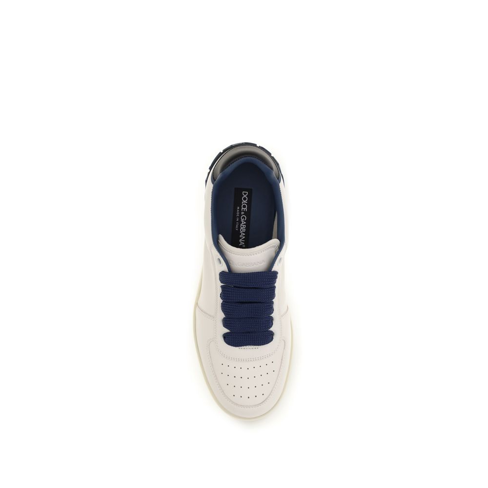 2026 New Arrival Dolce & Gabbana Multicolor Calf Leather Bos Taurus Low Top Sneakers