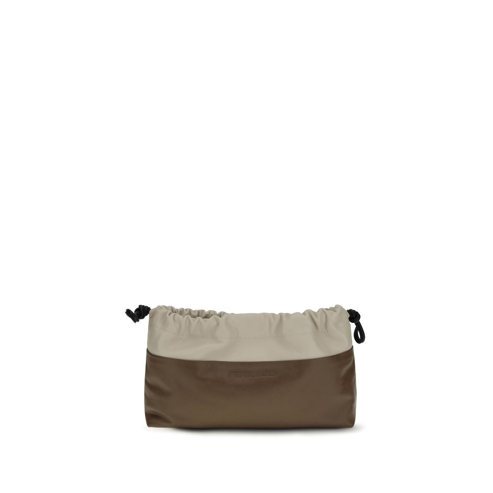 2026 New Arrival Pierre Hardy Brown Calf Leather Bos Taurus Shoulder Bag