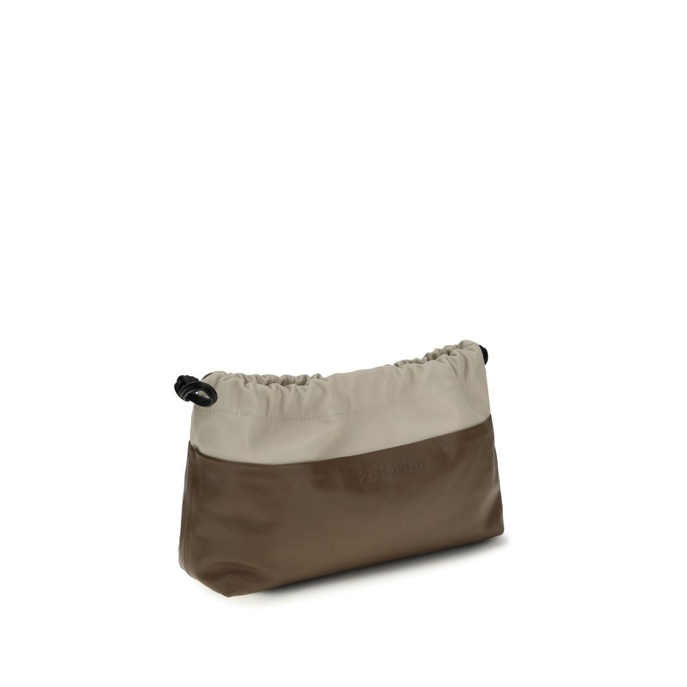 2026 New Arrival Pierre Hardy Brown Calf Leather Bos Taurus Shoulder Bag
