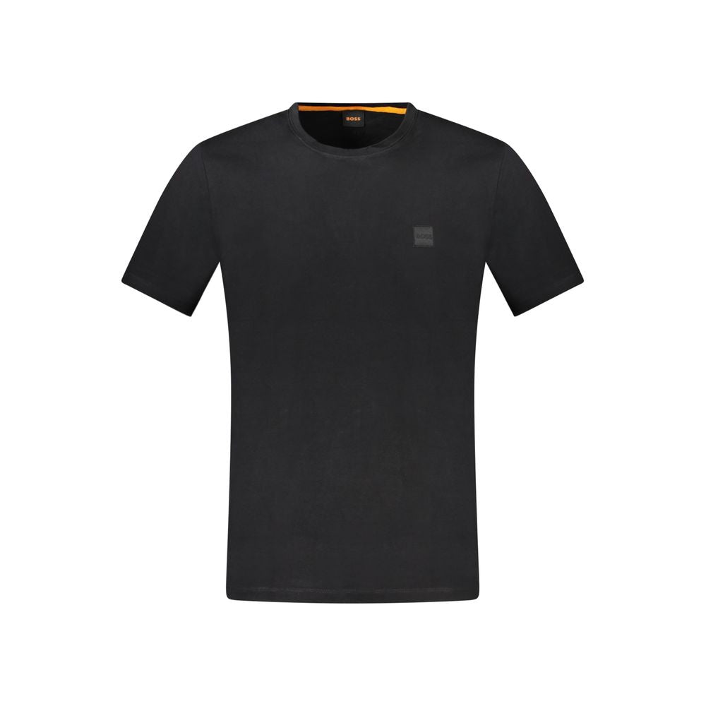2026 New Arrival Hugo Boss Black Cotton Men T-Shirt