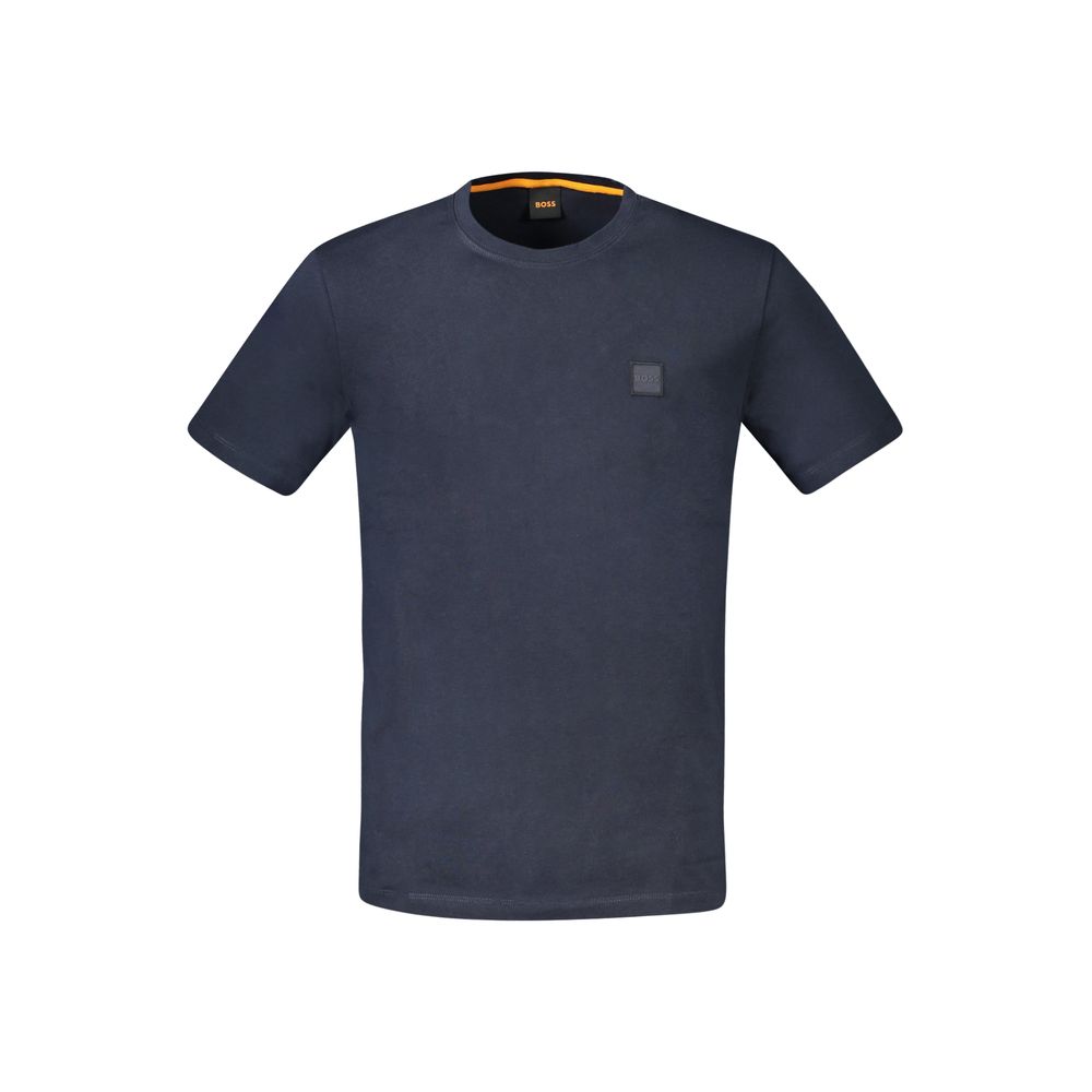 2026 New Arrival Hugo Boss Blue Cotton Men T-Shirt