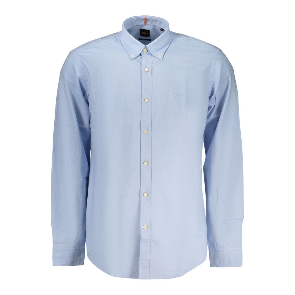 2026 New Arrival Hugo Boss Azzurro Cotton Men Shirt