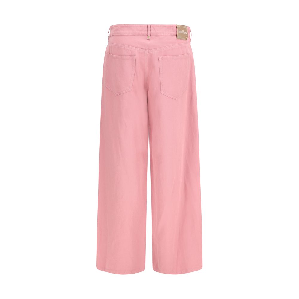 2026 New Arrival 'S Max Mara Multicolor Cotton Casual Pants