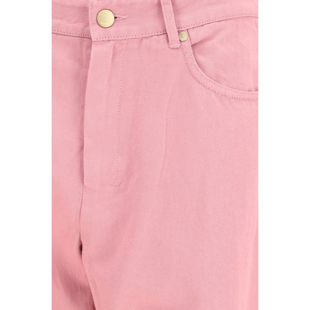 2026 New Arrival 'S Max Mara Multicolor Cotton Casual Pants