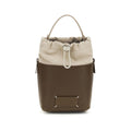 2026 New Arrival Maison Margiela Brown Calf Leather Bos Taurus Backet Bag