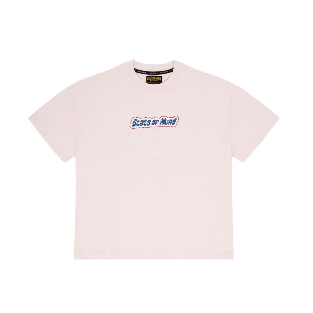 2026 New Arrival 5TATE OF MIND Pink Cotton T-Shirt