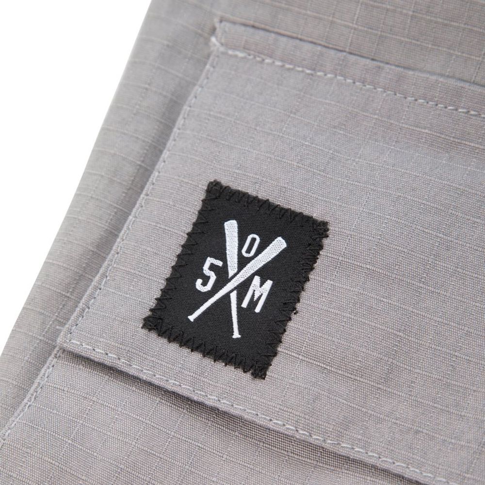 2026 New Arrival 5TATE OF MIND Gray Cotton Cargo Pants