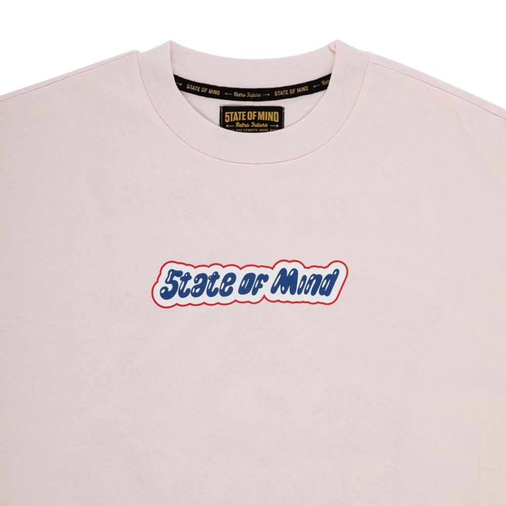 2026 New Arrival 5TATE OF MIND Pink Cotton T-Shirt