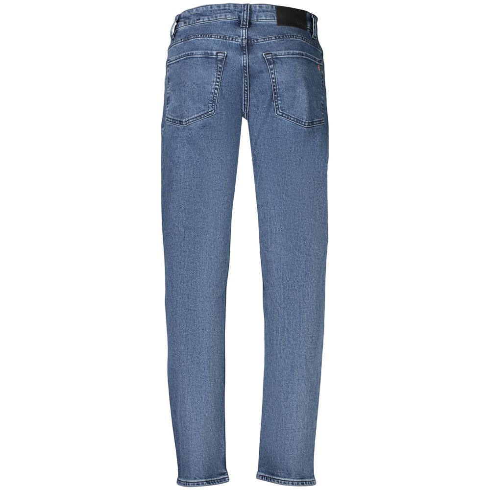 2026 New Arrival Hugo Boss Blue Cotton Men's Jeans
