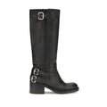 2026 New Arrival Chloé Black Calf Leather Bos Taurus Lace-Up Boots
