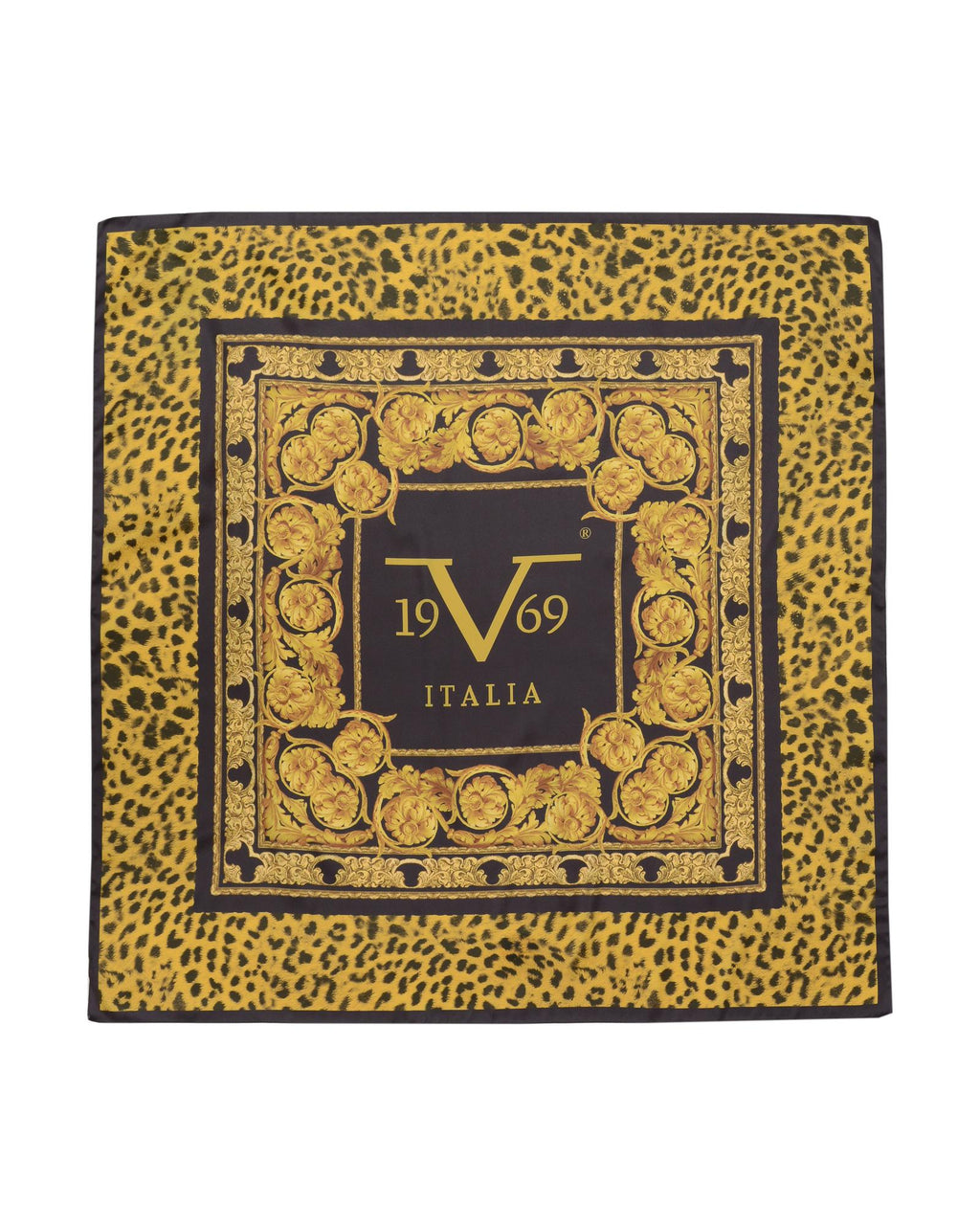 2026 New Arrival 19V69 Italia Multicolor Polyester Scarf