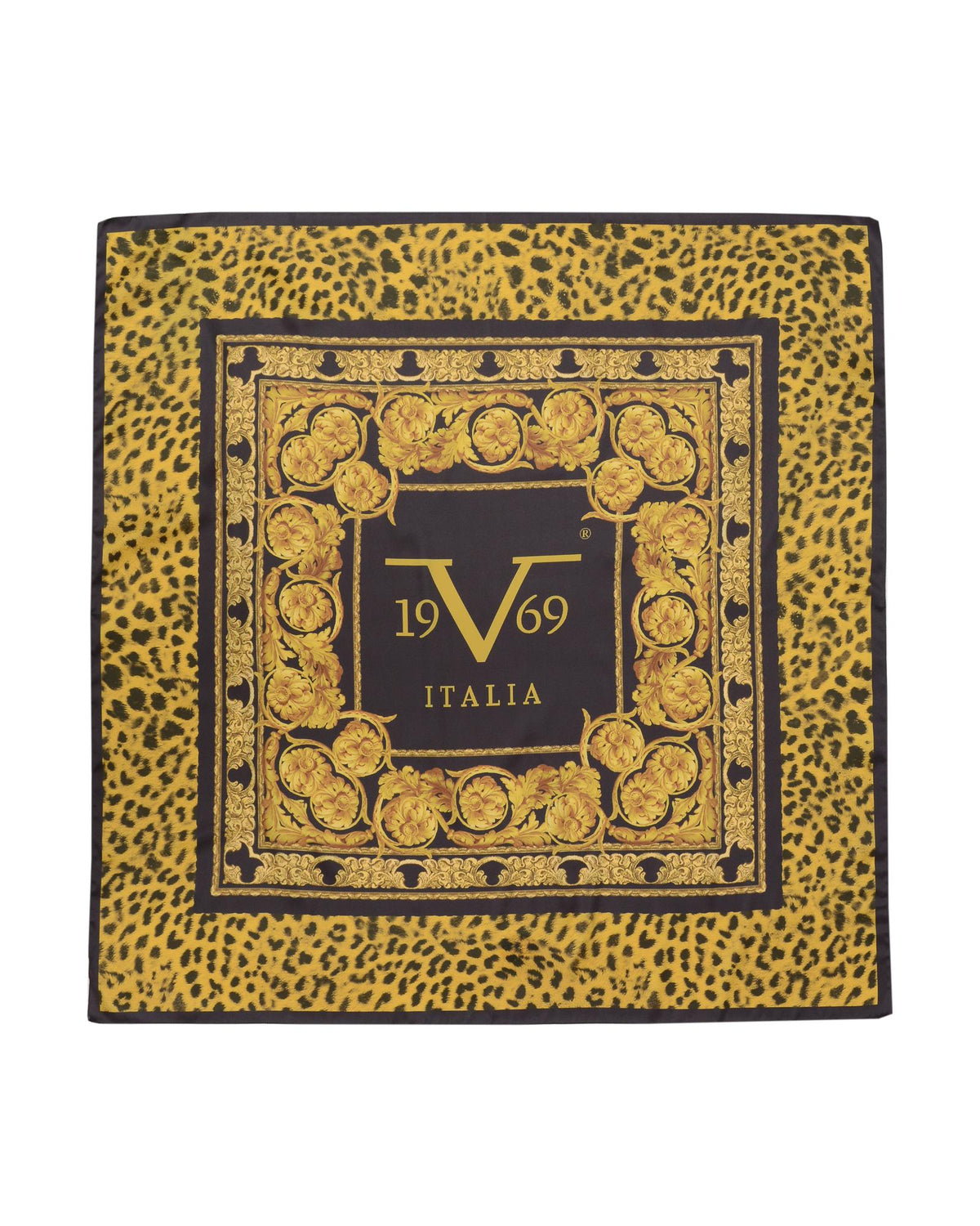 2026 New Arrival 19V69 Italia Multicolor Polyester Scarf