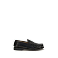 2026 New Arrival Premiata Black Calf Leather Bos Taurus Slip-On Loafers