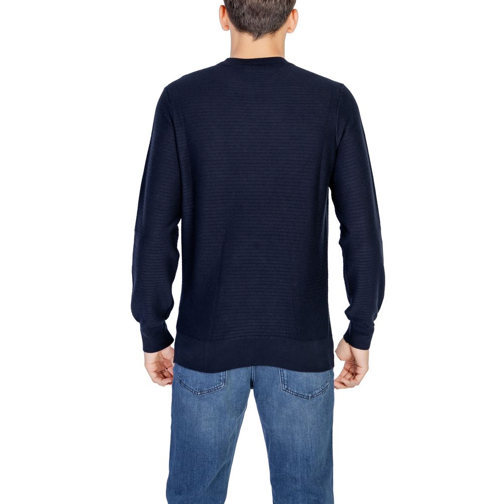 2026 New Arrival Hugo Boss Blue Cotton Sweatshirt