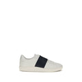 2026 New Arrival Valentino Garavani Blue Calf Leather Bos Taurus Low Top Sneakers